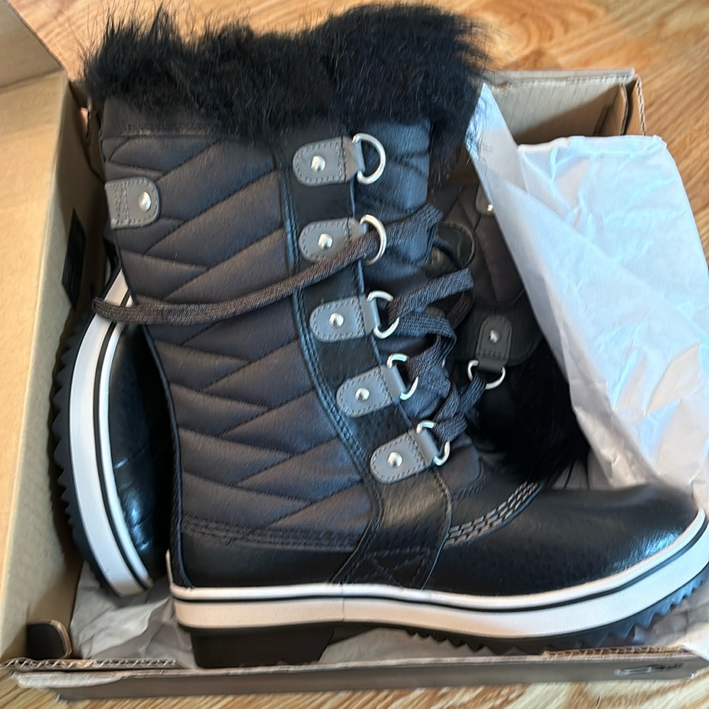 Sorel Torino Black Boots